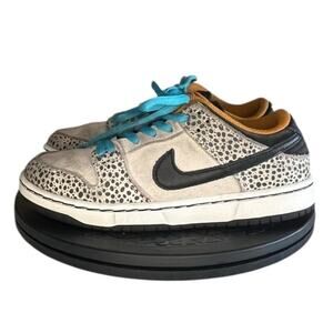 Kids Nike SB Dunk Low Pro Electric HF7841-001 Leather Skate Shoes Size 1.5 White